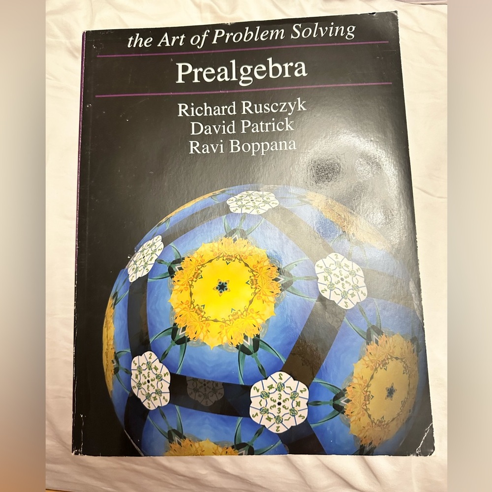 The art of problem solving Prealgebra